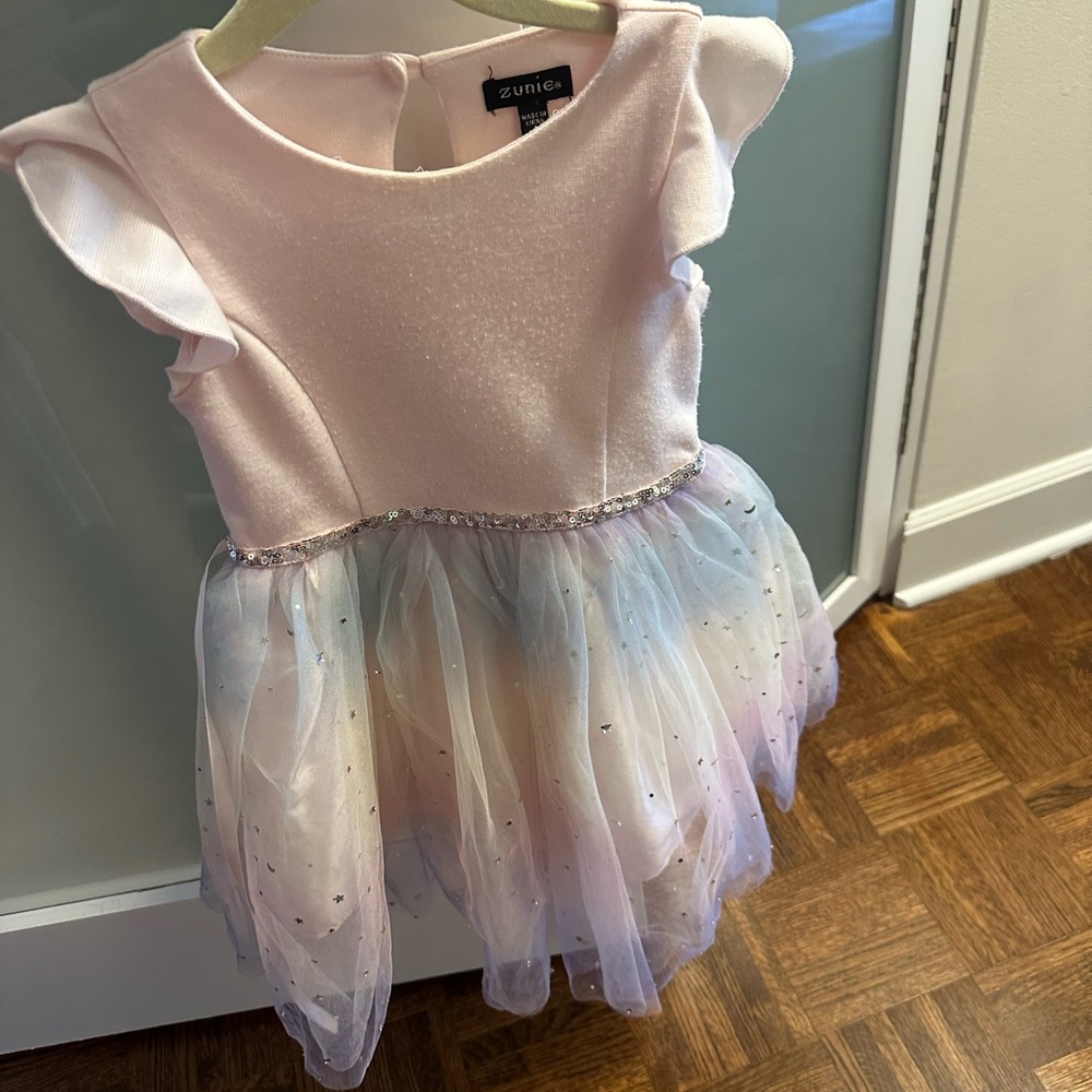 Zumiez Pink and Pastel Kids Formal Dress